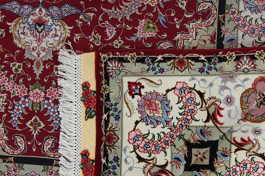 Tabriz Persian Carpet 200x150 - Picture 12