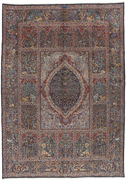 Kerman - Lavar Persian Carpet 430x305