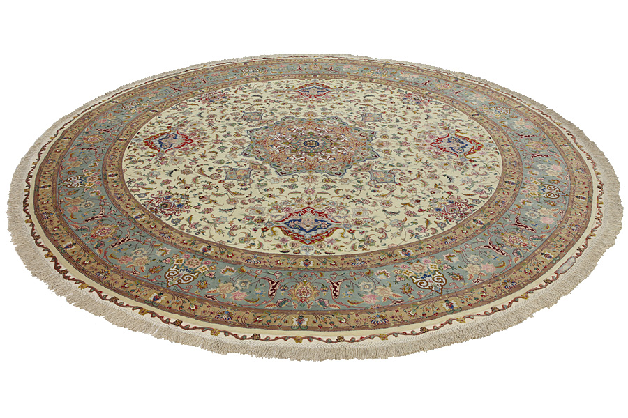 Tabriz Persian Carpet 293x293 - Picture 1