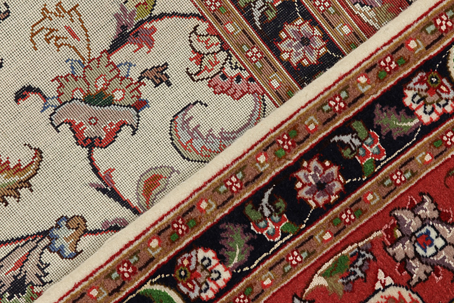 Tabriz Persian Carpet 302x205 - Picture 11