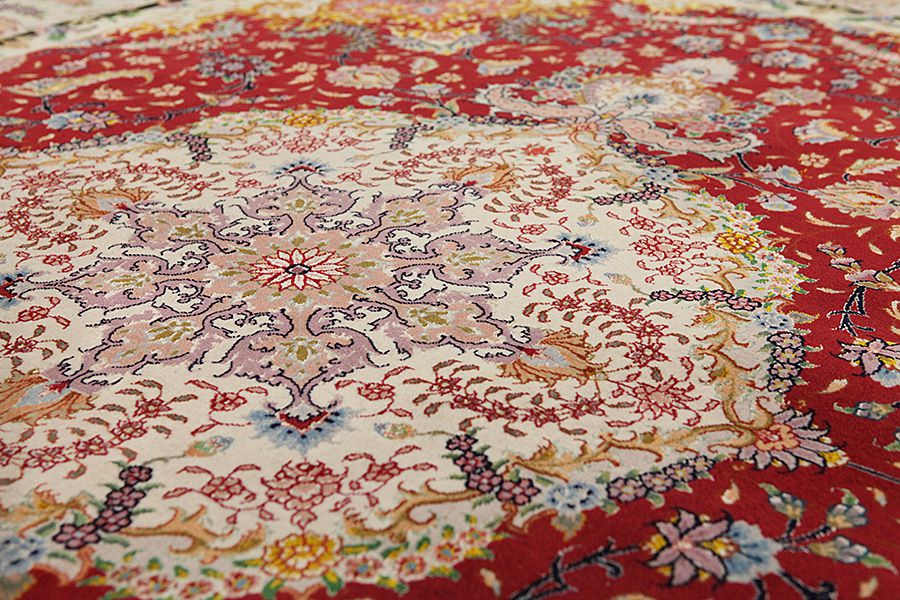 Tabriz Persian Carpet 264x196 - Picture 9