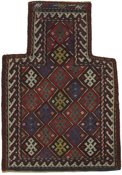 Qashqai - Saddle Bag Persian Carpet 54x38