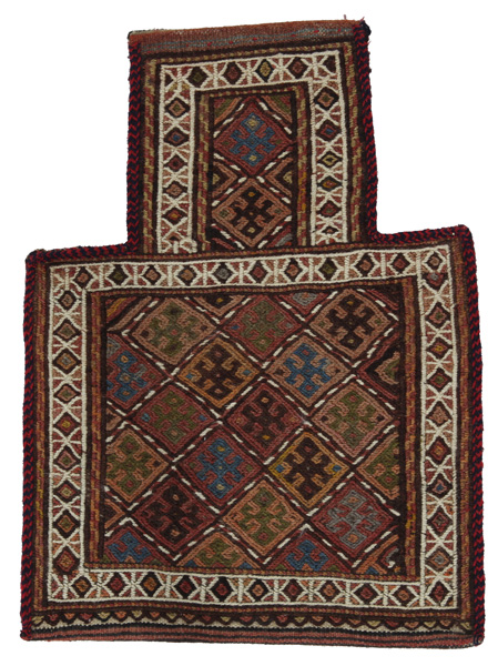 Qashqai - Saddle Bag Persian Carpet 49x37