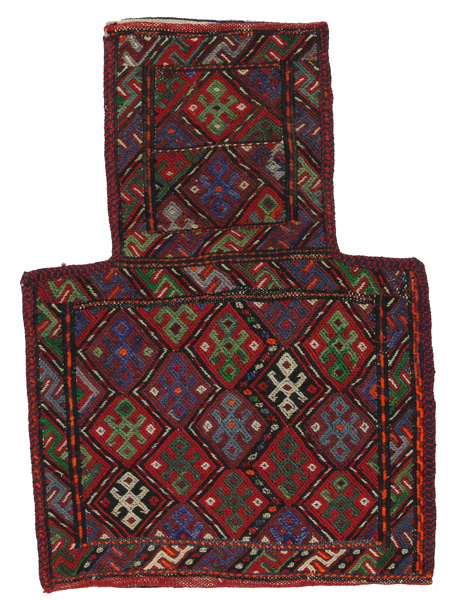 Qashqai - Saddle Bag Persian Carpet 50x36