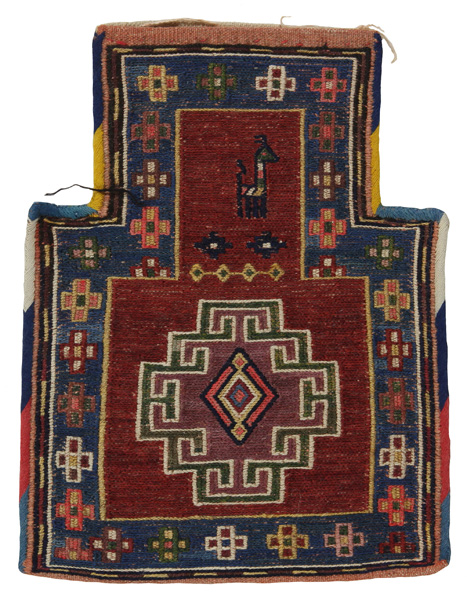 Qashqai - Saddle Bag Persian Carpet 39x29