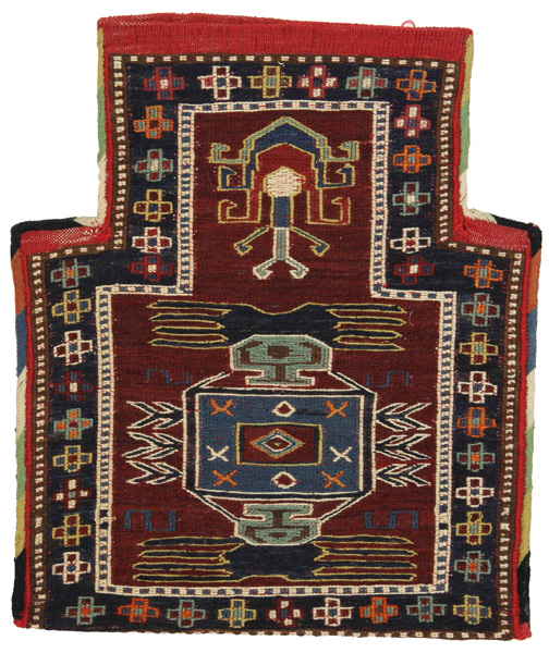 Qashqai - Saddle Bag Persian Carpet 38x32