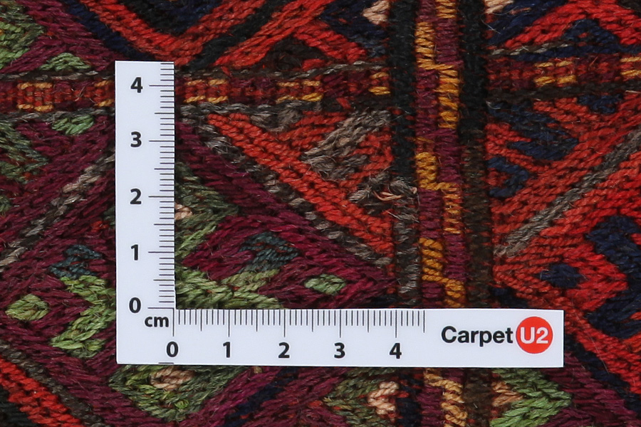 Qashqai - Saddle Bag Persian Carpet 50x33 - Picture 3