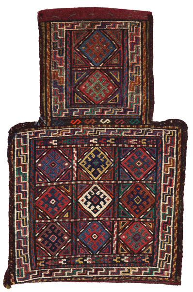 Qashqai - Saddle Bag Persian Carpet 53x34