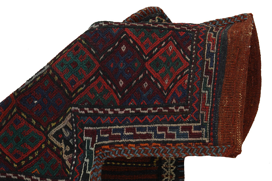 Qashqai - Saddle Bag Persian Carpet 49x39 - Picture 2