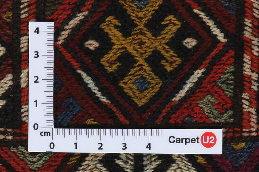 Qashqai - Saddle Bag Persian Carpet 52x38 - Picture 3