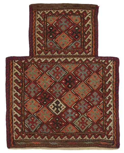 Qashqai - Saddle Bag Persian Carpet 48x37