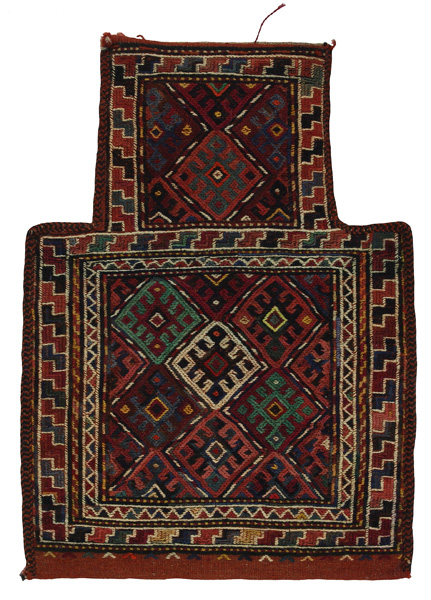 Qashqai - Saddle Bag Persian Carpet 52x38