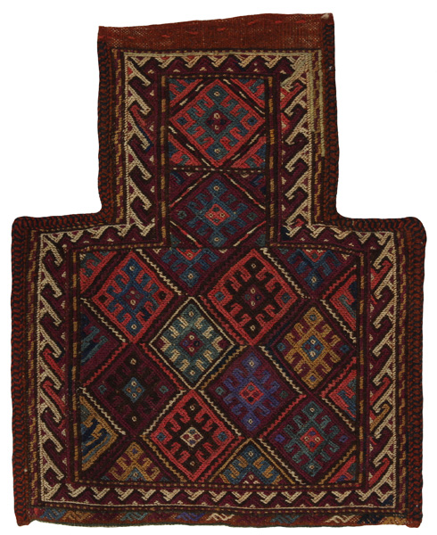 Qashqai - Saddle Bag Persian Carpet 43x35