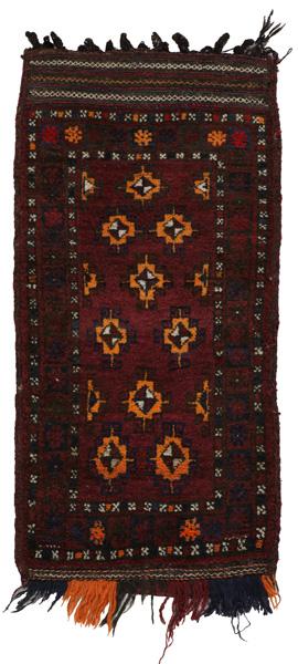 Turkaman - Saddle Bag Turkmenian Carpet 120x59