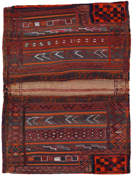 Jaf - Saddle Bag Persian Carpet 130x94