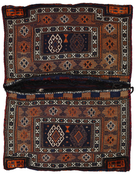 Jaf - Saddle Bag Persian Carpet 124x96