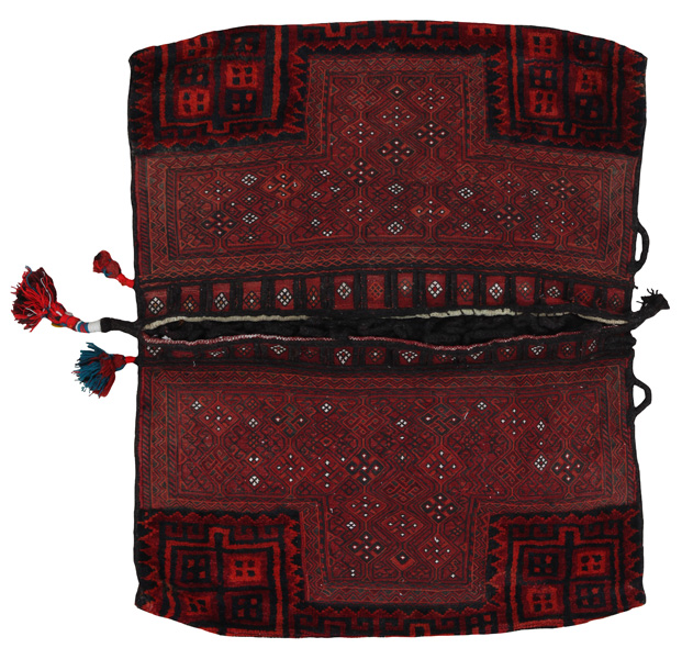 Bijar - Saddle Bag Persian Carpet 132x105