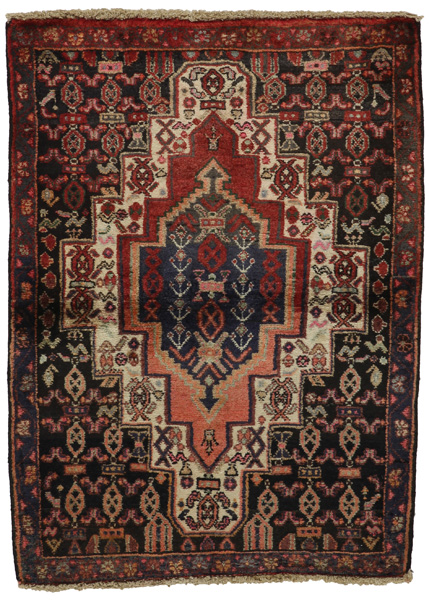 Senneh - Kurdi Persian Carpet 96x72