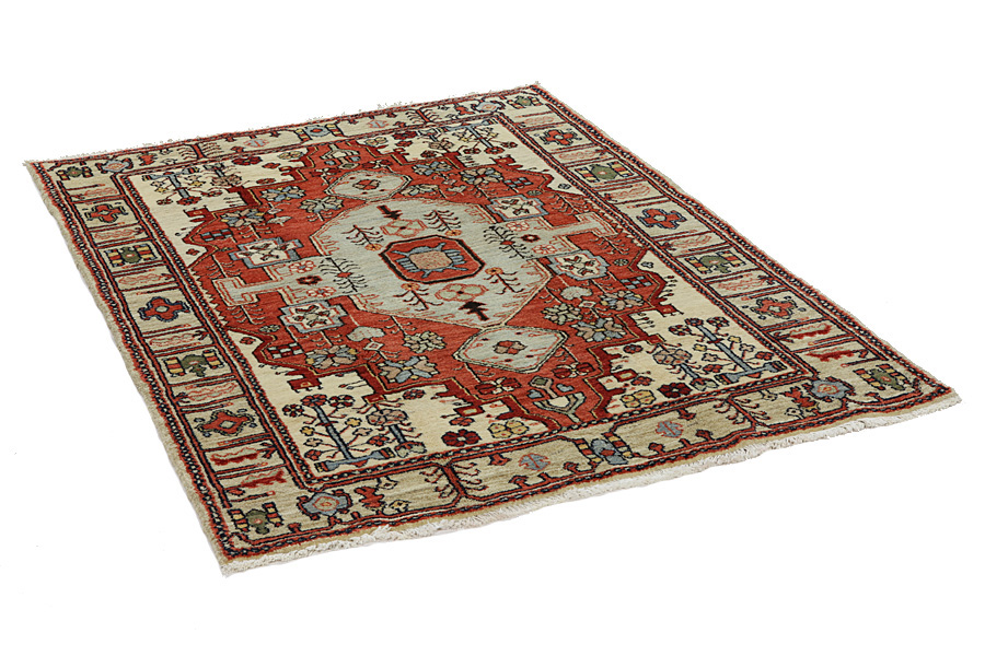 Joshaghan Persian Carpet 181x130 - Picture 1