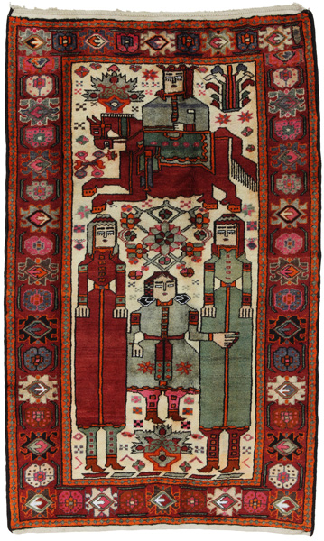 Bakhtiari - Qashqai Persian Carpet 228x140