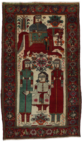 Bakhtiari - Lori Persian Carpet 213x120
