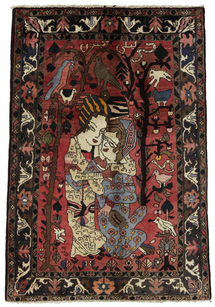 Bijar - Kurdi Persian Carpet 149x101