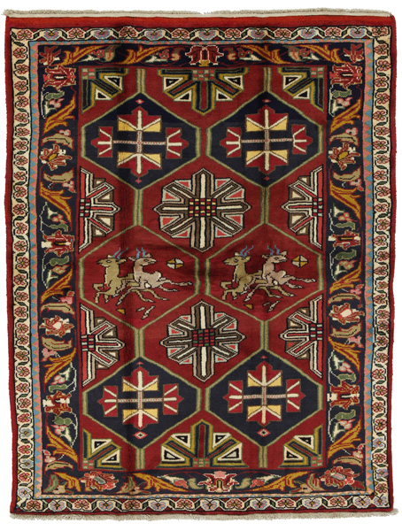Lori - Bakhtiari Persian Carpet 193x150