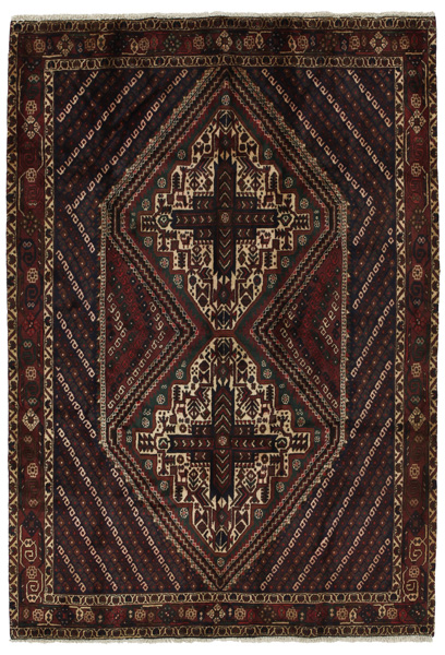 SahreBabak - Afshar Persian Carpet 194x133