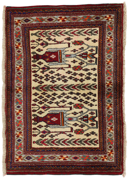 Afshar - Sirjan Persian Carpet 62x89