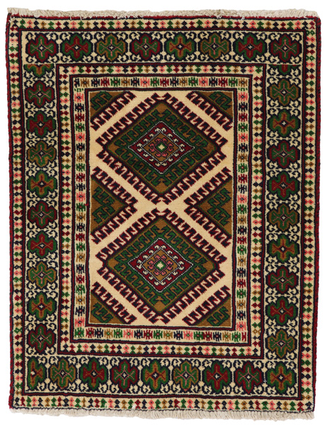 Koliai - Kurdi Persian Carpet 88x67