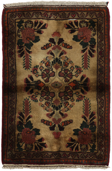 Sarouk - Farahan Persian Carpet 87x60