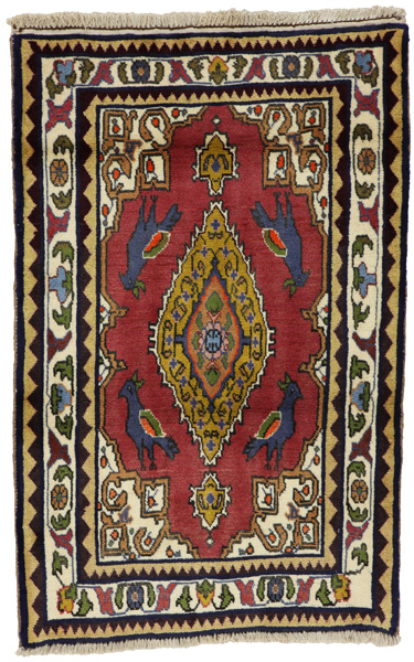 Koliai - Kurdi Persian Carpet 102x66