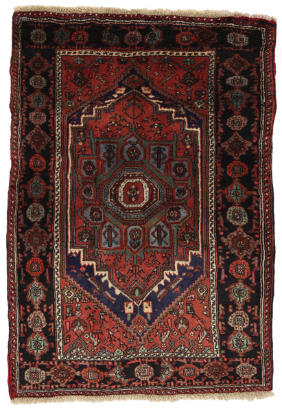 Bijar - Kurdi Persian Carpet 107x76