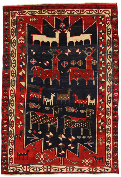 Lori - Gabbeh Persian Carpet 275x188