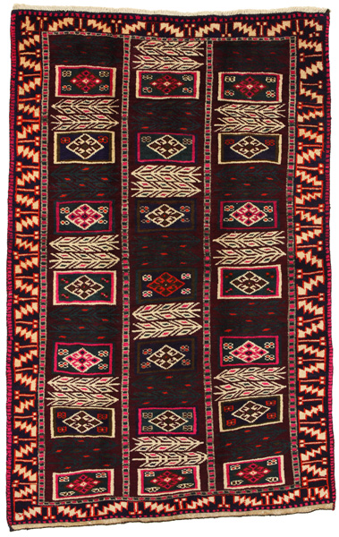 Qashqai - Gabbeh Persian Carpet 209x135