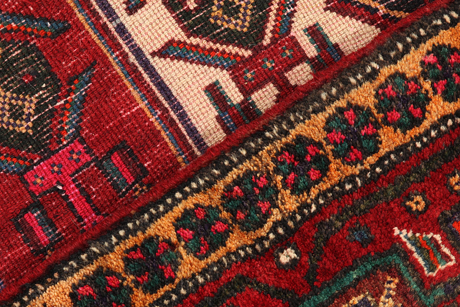 Senneh - Kurdi Persian Carpet 310x155 - Picture 5