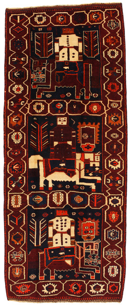 Bakhtiari - Qashqai Persian Carpet 349x143