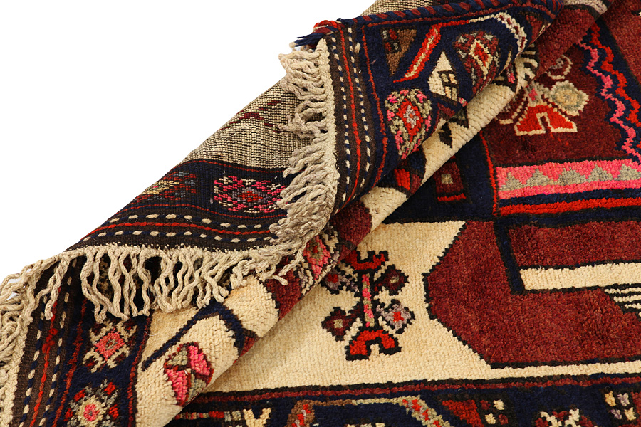 Bakhtiari - Qashqai Persian Carpet 403x143 - Picture 4