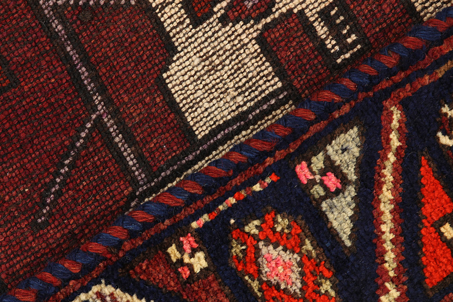 Bakhtiari - Qashqai Persian Carpet 403x143 - Picture 5