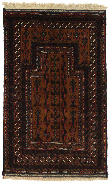 Baluch - Turkaman Persian Carpet 144x88