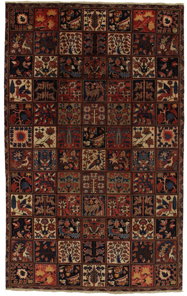 Bakhtiari Persian Carpet 265x166
