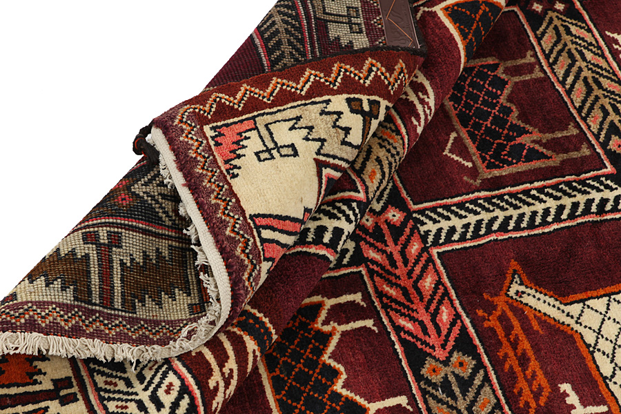 Lori - Bakhtiari Persian Carpet 220x153 - Picture 4