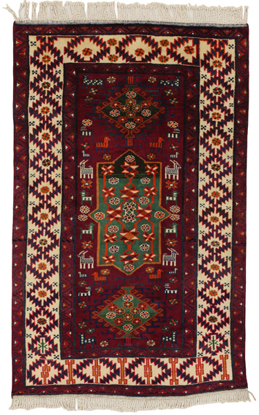 Koliai - Kurdi Persian Carpet 213x137