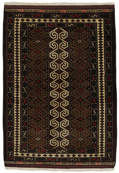 Baluch - Turkaman Persian Carpet 116x81