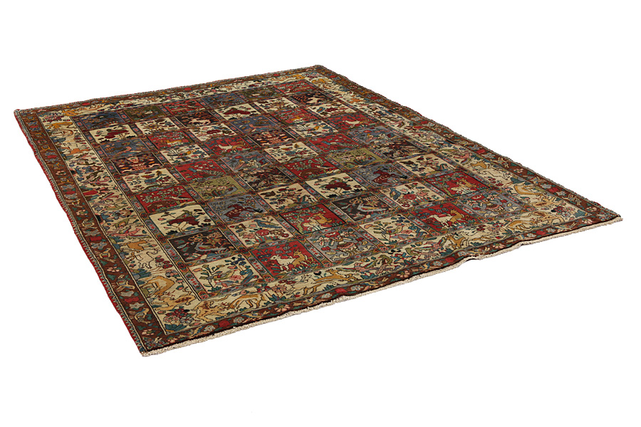 Bakhtiari Persian Carpet 280x210 - Picture 1