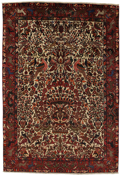 Bijar - Kurdi Persian Carpet 304x210