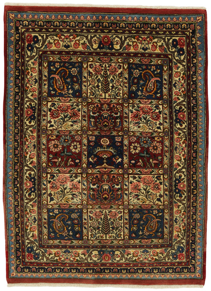 Bakhtiari Persian Carpet 148x108
