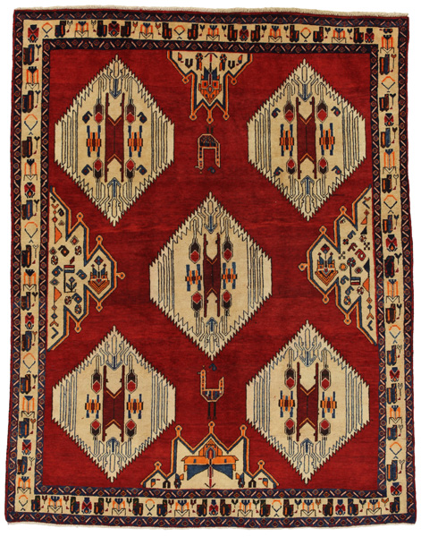 Afshar - Sirjan Persian Carpet 214x169