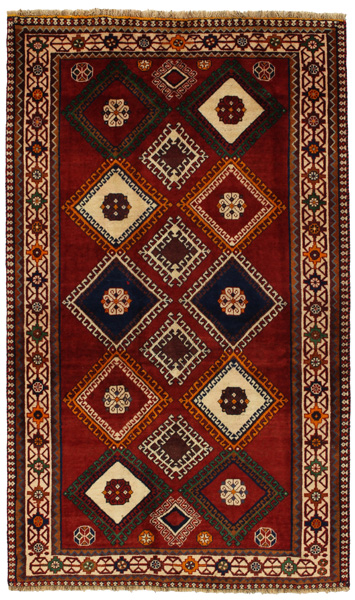Yalameh - Qashqai Persian Carpet 217x130