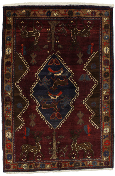 Lori - Bakhtiari Persian Carpet 222x147